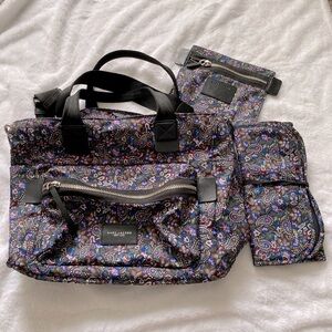 Marc Jacobs Multicolor Paisley Print Diaper Bag